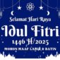 Foto ilustrasi ucapan selamat hari raya idul fitri 2025