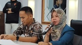 Konferensi pers kasus pembunuhan berencana yang digelar di Mapolres Sidrap, pada Jumat (28/3/2025).