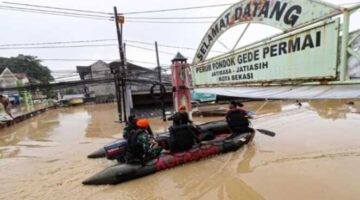 Banjir Melanda Perum Pondok Gede Permai, Kota Bekasi (Ist)