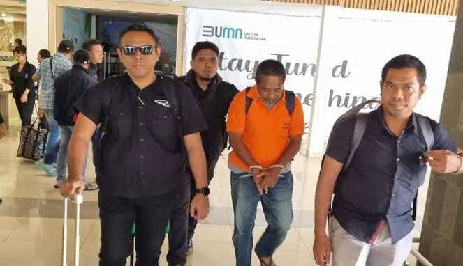 Buronan penipuan proyek di NTT, Hironimus Adja alias Hans dibekuk oleh kepolisian. (Ist)