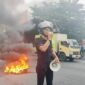 Aksi Demonstrasi HMI Makassar Desak Audit Pertamina Regional VII