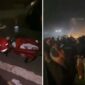 Foto Kolase : Bentrokan massa aksi dengan polisi dan tim medis digeledah serta dipukuli
