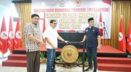 Suasana Musorprov ESI Sulsel Tahun 2025, di mana kepengurusan baru ESI Sulsel resmi ditetapkan.