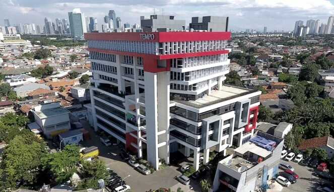 Gedung Tempo, Jalan Palmerah 8, Jakarta. (TEMPO.ID)