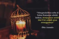 Foto Ilustrasi Idul fitri sebagai momen refleksi diri