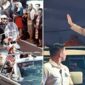 Foto Kolase Ilustrasi  : John F. Kennedy (JFK) Presiden Amerika Serikat ke-35, dibunuh saat berkendara dalam mobil kepresidenan dan Presiden RI Prabowo Subianto (Ist)