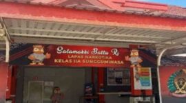 Lapas Narkotika Kelas IIA Sungguminasa, Kabupaten Gowa, Sulawesi Selatan