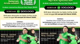 Saldo Gopay Ojol (X/Twitter)