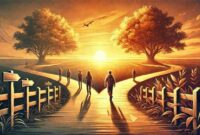 Foto ilustrasi : simbolis tentang pertemanan yang datang dan pergi