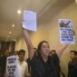 Koalisi sipil protes rapat RUU TNI di hotel mewah di Jakarta (X@KontraS)