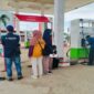 Tim pengawas dari PT Pertamina, Meteorologi, dan Kementerian Perdagangan melakukan inspeksi di SPBU Rama Barru setelah ditemukan dugaan kecurangan dalam takaran BBM, Kamis (13/3/2025).