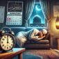 Foto Ilustrasi : Seorang pria tertidur di sofa dengan ekspresi lelah saat puasa ramadan