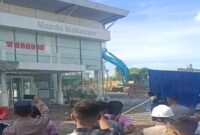 Lahan Showroom Mazda di Pettarani Dieksekusi