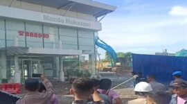 Lahan Showroom Mazda di Pettarani Dieksekusi