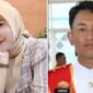 Foto Kolase : Wartawati Juwita dan oknum anggota TNI AL (Ist)