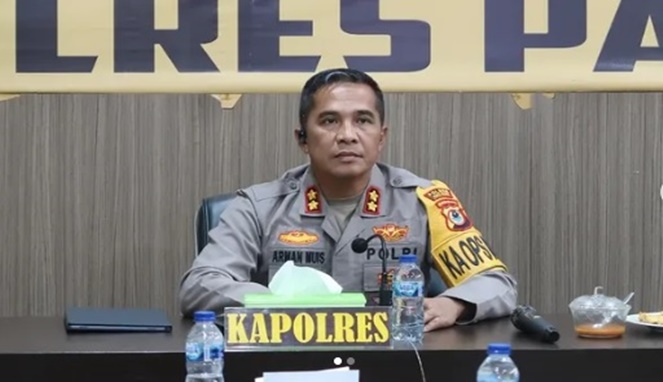 Kapolres Parepare AKBP Arman Muis (Foto Humas Polres Parepare)