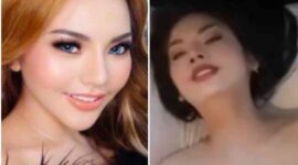 Foto kolase : Lisa Mariana dan skandal video syur