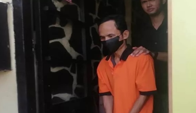 Tersangka AF digiring polisi (Ist)