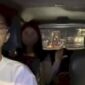 Tangkapan layar video - Sopir taksi online yang mendengar kisah seorang wanita yang dilecehkan di Stasiun Tanah Abang.