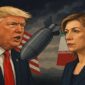 Foto Ilustrasi – Presiden Amerika Serikat Donald Trump dan Juru Bicara Kementerian Luar Negeri Rusia Maria Zakharova 