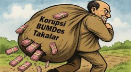Foto ilustrasi - Praktik korupsi dana BUMDes di Takalar