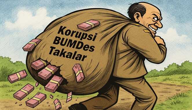 Foto ilustrasi - Praktik korupsi dana BUMDes di Takalar