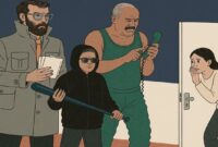 Foto ilustrasi debt collector dan polisi palsu 