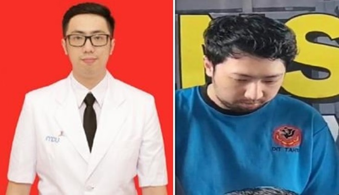 Foto kolase : Pelaku pemerkosaan dokter muda, Priguna Anugerah