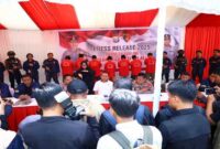 Konferensi pers sindikat STNK Palsu yang digelar di Mapolda Sulsel