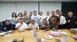 Para inisiator dan pengurus Garuda Asta Cita Nusantara berfoto bersama usai FGD pembentukan tim pendampingan Koperasi Merah Putih