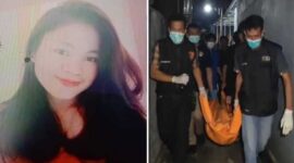 Foto Kolase : Mispawati Laen ditemukan tewas di kamar kos Tamalanrea