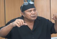 Octavianus Masheka atau dikenal dengan panggilan Bung Octa, Ketua Taman Inspirasi Sastra Indonesia atau TISI (Foto : Lasman Simanjuntak)