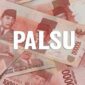 Foto ilustrasi uang palsu 