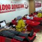 Swiss-Belinn Panakkukang Makassar kembali menggelar aksi donor darah yang berlangsung di area lobi hotel, Selasa (6/5/2025) 