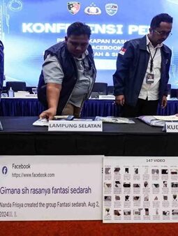 Polri Bekuk Pelaku Grup Fantasi Sedarah, Anak-anak dan Keluarga Jadi Korban