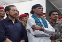 Tangkapan layar video permintaan maaf Hercules ke Sutiyoso dan balik serang Gatot