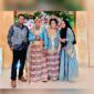 Ketum SEKAT-RI (kiri) Galang Jamil Pasombo dan Istri (tengah), Istri Ketum SEKAT-RI (kanan)