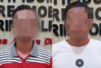 Dua pelaku penipuan dan penggelapan mobil diamankan oleh Unit Resmob Polres Gowa