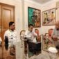 Pengurus MPW ISMI Provinsi Aceh saat melakukan pertemuan strategis dengan MPP ISMI di Wisma Habibie dan Ainun, Jakarta Selatan
