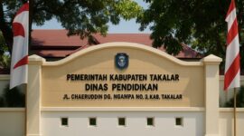Kantor Dinas Pendidikan Kabupaten Takalar (Ist)
