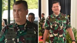 Foto kolase : Letjen Kunto Arief Wibowo anak dari Try Sutrisno (kiri) dan Laksda Hersan eks ajudan Jokowi (kanan)