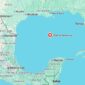 Tampilan platform peta Google Maps, Teluk Meksiko diubah menjadi Teluk Amerika