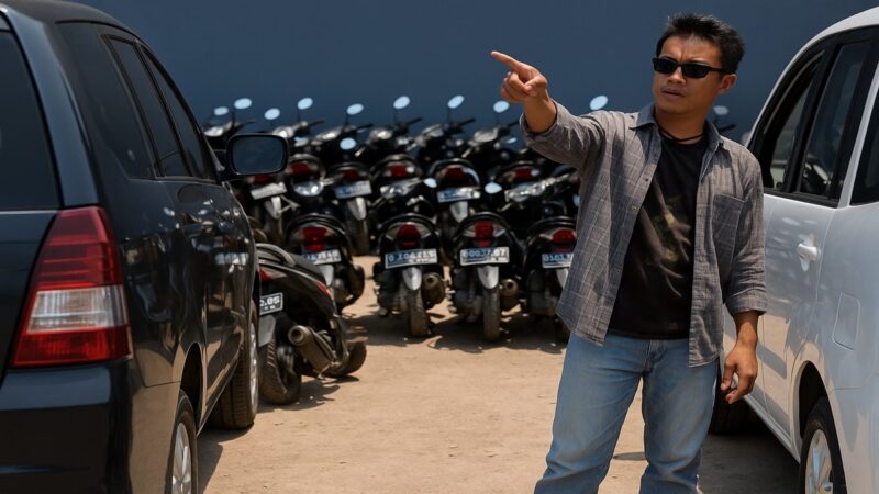 Foto ilustrasi – Ormas pemalak parkir liar