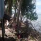 Kondisi rumah warga di pesisir Kampung Cappa Gusung, Kelurahan Sapolohe, Kecamatan Bontobahari, Kabupaten Bulukumba.