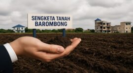 Foto ilustrasi – Sengketa tanah Barombong