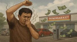 Foto ilustrasi – Sindiran warga mencium bau “ketek” yang menyebar dari praktik pengelolaan pajak parkir di sejumlah minimarket Takalar