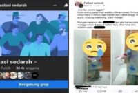 Tangkapan layar Grup Fantasi Sedarah (Inses) di Facebook 