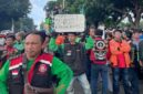 Foto Ilustrasi - Aksi Ojol di Jakarta (X/Jakartakeras)