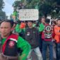 Foto Ilustrasi - Aksi Ojol di Jakarta (X/Jakartakeras)