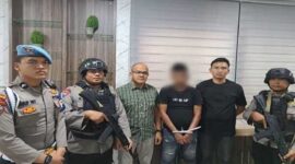 Pelaku pembacokan jaksa di Serdang Bedagai ditangkap (Foto Humas Polda Sumatera Utara)